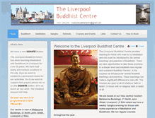 Tablet Screenshot of liverpoolbuddhistcentre.co.uk